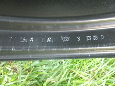 1995 Chevy Camaro - Spare Rim / Tire / Wheel3
